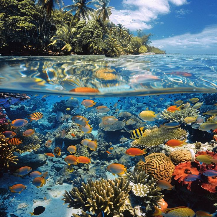 Scientific Divers Outplanting Heat-Resilient Coral Strains